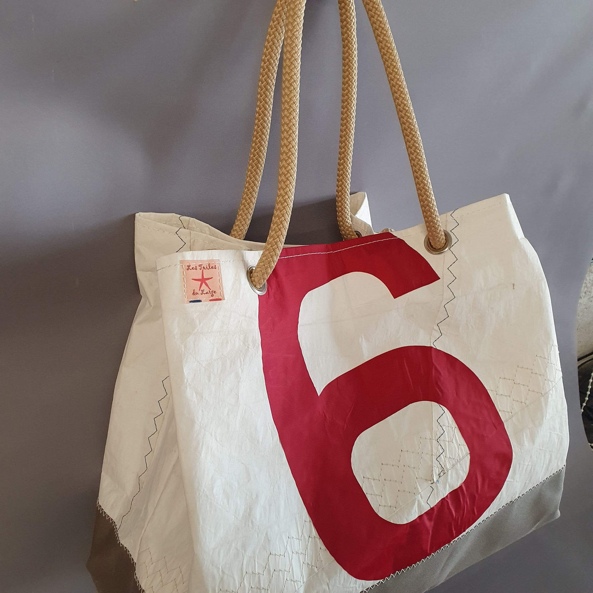Cabas de plage Sac de plage en voile de bateau recyclée |Picksea