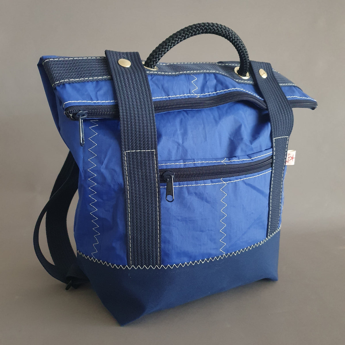 sac Polochon en voile de bateau recyclée – lestoilesdularge