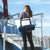 In Frankreich hergestellte Reisetasche für recycelte Bootssegel