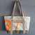 Recycled boat sail travel bag made in France