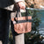 small handbag made of recycled sailcloth les toiles du large en voile de bateau made in france