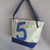 Maud recycled boat sail shoulder bag made in france