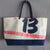 recycled boat sail bag large model made in france