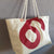 Bag made of recycled boat sail made in france