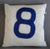 cushion in recycled boat sail made in france