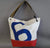 Maud recycled boat sail shoulder bag made in france