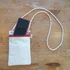Phone pouch with shoulder strap