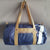 Polochon bag made from Persenning recycled boat sail made in france
