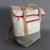 Backpack made of recycled boat sail made in France