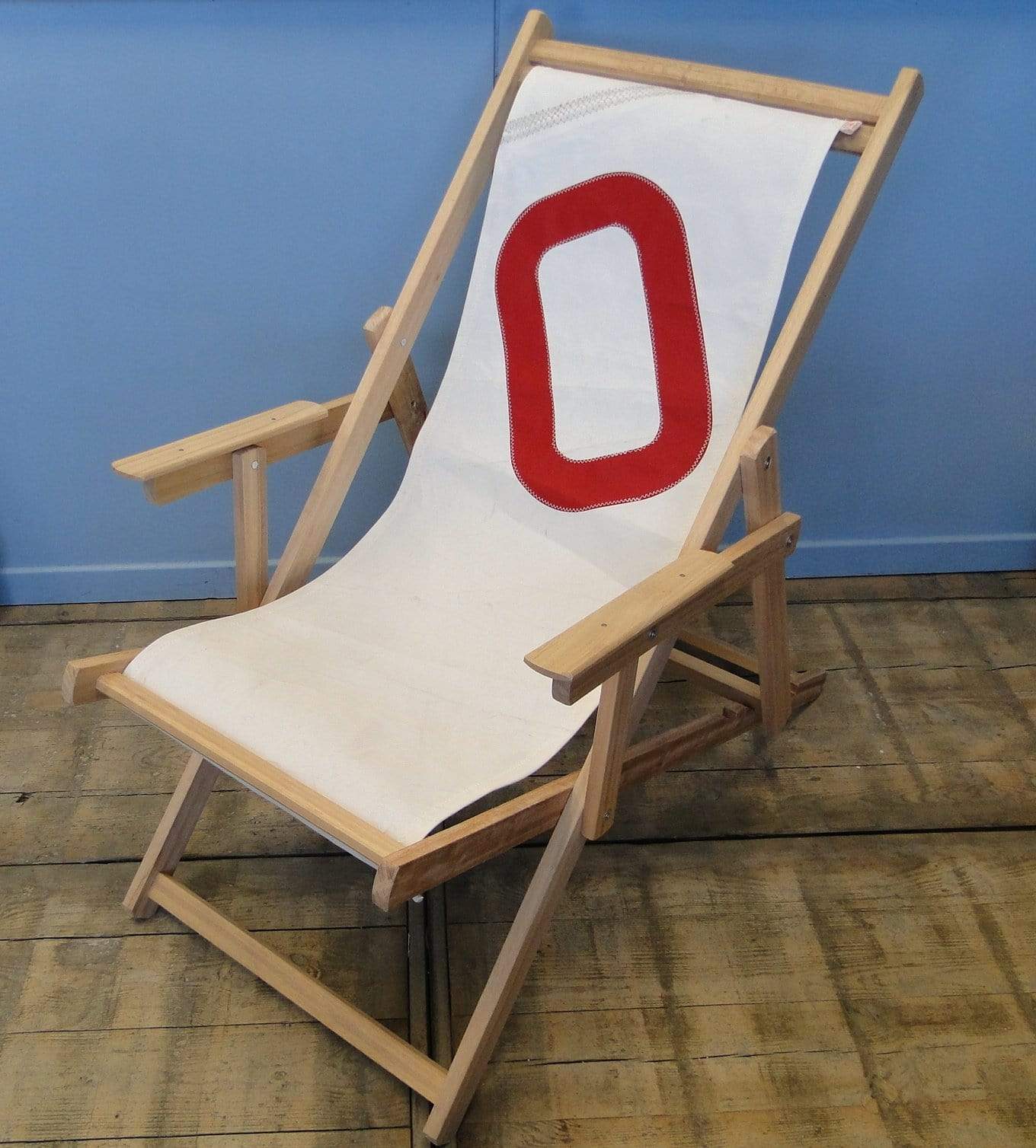Canvas sales deck chairs