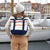 borsa Zaino fatto di vela da barca riciclata fatto in Francia