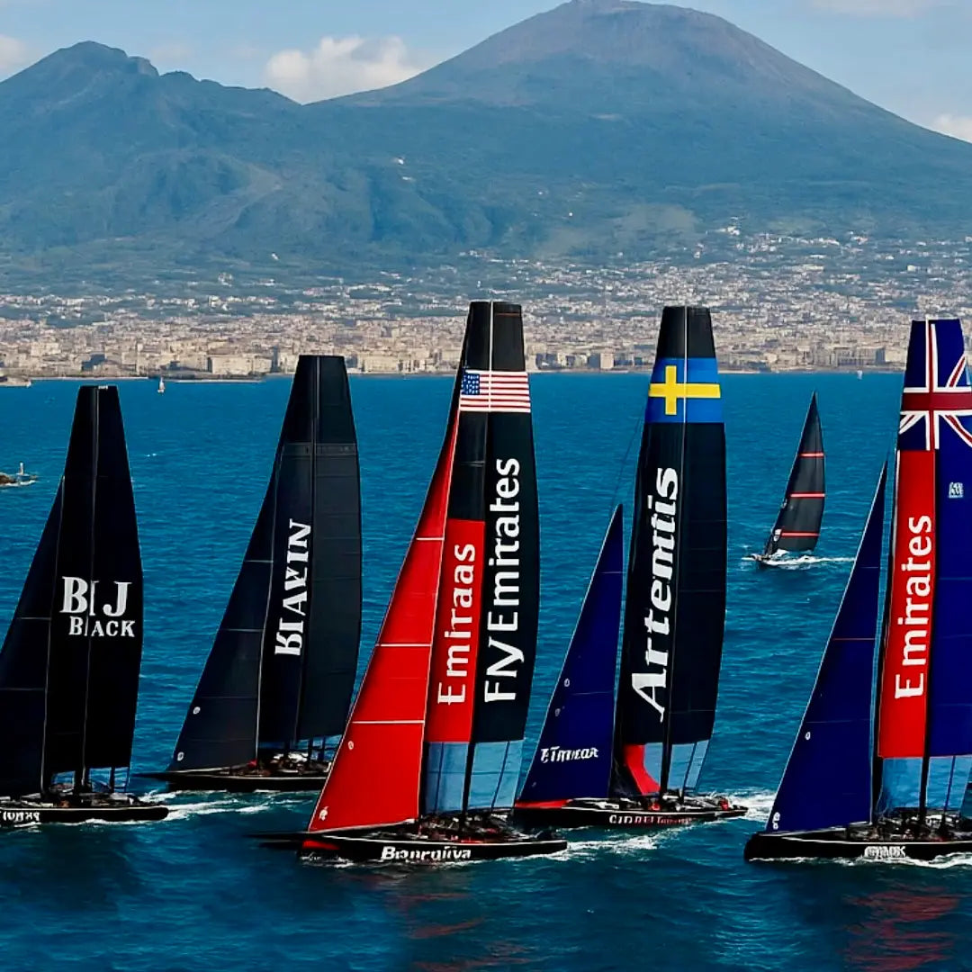 America’s Cup à Naples : les bateaux volants arrivent dans la baie en septembre 2026