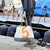 Cabas Bag in recycled sailcloth in sailcloth made in france