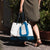 Cabas Bag in recycled sailcloth in sailcloth made in france