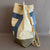 Sac marin balluchon en voile de bateau recyclée - fabriqué en France en voile de bateau made in france