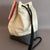 Sac marin balluchon en voile de bateau recyclée - fabriqué en France en voile de bateau made in france