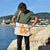 Besace en voile de bateau recyclée - fabriquée en France - éthique et durable en voile de bateau made in france