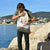 Besace en voile de bateau recyclée - fabriquée en France - éthique et durable en voile de bateau made in france