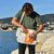Besace en voile de bateau recyclée - fabriquée en France - éthique et durable en voile de bateau made in france