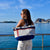 Sac à main Billie en voile de bateau recyclée - fabriqué en France - éthique et durable en voile de bateau made in france