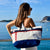 Sac à main Billie en voile de bateau recyclée - fabriqué en France - éthique et durable en voile de bateau made in france