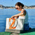 Grand sac cabas écoresponsable mixte – Voile bateau recyclée - Made in France en voile de bateau made in france
