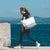 recycled boat sail tote bag large model made in france