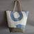 beach bag in recycled sailcloth in sailcloth made in france
