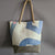 Beach shopping bag made in france