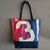 Beach shopping bag made in france