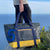 Sac voyage en voile de bateau recyclée - made in France en voile de bateau made in france