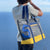 Sac voyage en voile de bateau recyclée - made in France en voile de bateau made in france