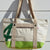 Sac voyage en voile de bateau recyclée - made in France en voile de bateau made in france