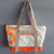 Travel bag made of recycled boat sail made in france