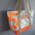 Travel bag made of recycled boat sail made in france