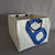 Recycled ship's sail crate made in france