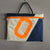 Navy satchel made in france