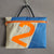 Ocean satchel in boat sail made in france