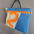 Ocean satchel in boat sail made in france