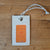 Luggage tag made in france from boat sails