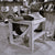 Fauteuil en bois et voile de bateau recyclée en voile de bateau made in france