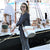 Happy petit Browny shoulder bag in boat sail made in france