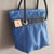 borsa piccolo  in tela da vela riciclata les toiles du large in tela da vela made in france