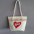 recycled sailcloth handbag les toiles du large in sailcloth made in france