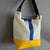 Maud recycled boat sail shoulder bag made in france