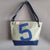 Maud recycled boat sail shoulder bag made in france