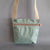 Mini borsa bandoulière de voile de bateau recyclée les toiles du large en voile de bateau made in france