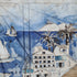 Peinture sur voile , la mediterranée, par Cécile Colombo