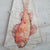 Peinture sur voile réalisée par Cécile Colombo en voile de bateau made in france