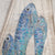 Sail painting by Cécile Colombo using made-in-France boat sails